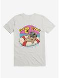 Ocean Pug Good Buoy! White T-Shirt, WHITE, hi-res