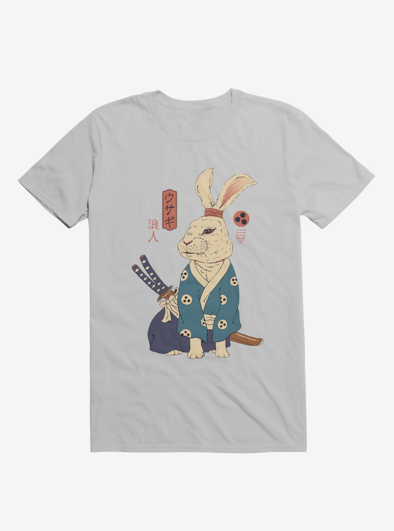 Rabbit Ronin Usagi Ice Grey T-Shirt, , hi-res