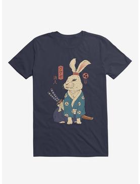 Rabbit Ronin Usagi Navy Blue T-Shirt, , hi-res
