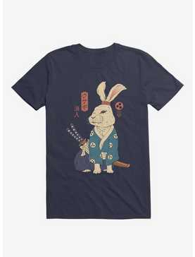 Rabbit Ronin Usagi Navy Blue T-Shirt, , hi-res