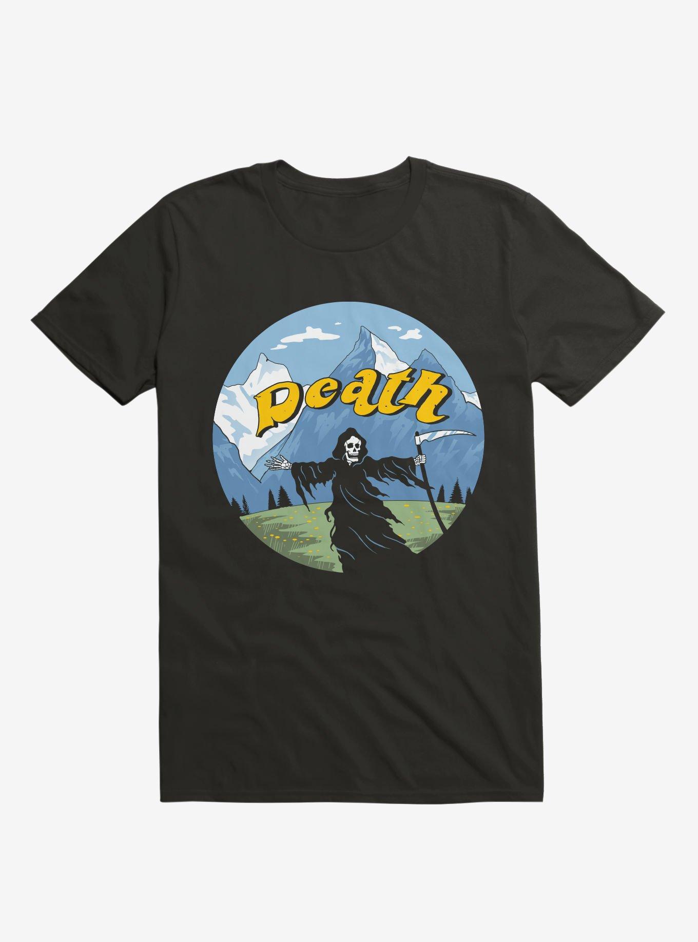 Grim Reaper The Sound of Death Black T-Shirt, BLACK, hi-res