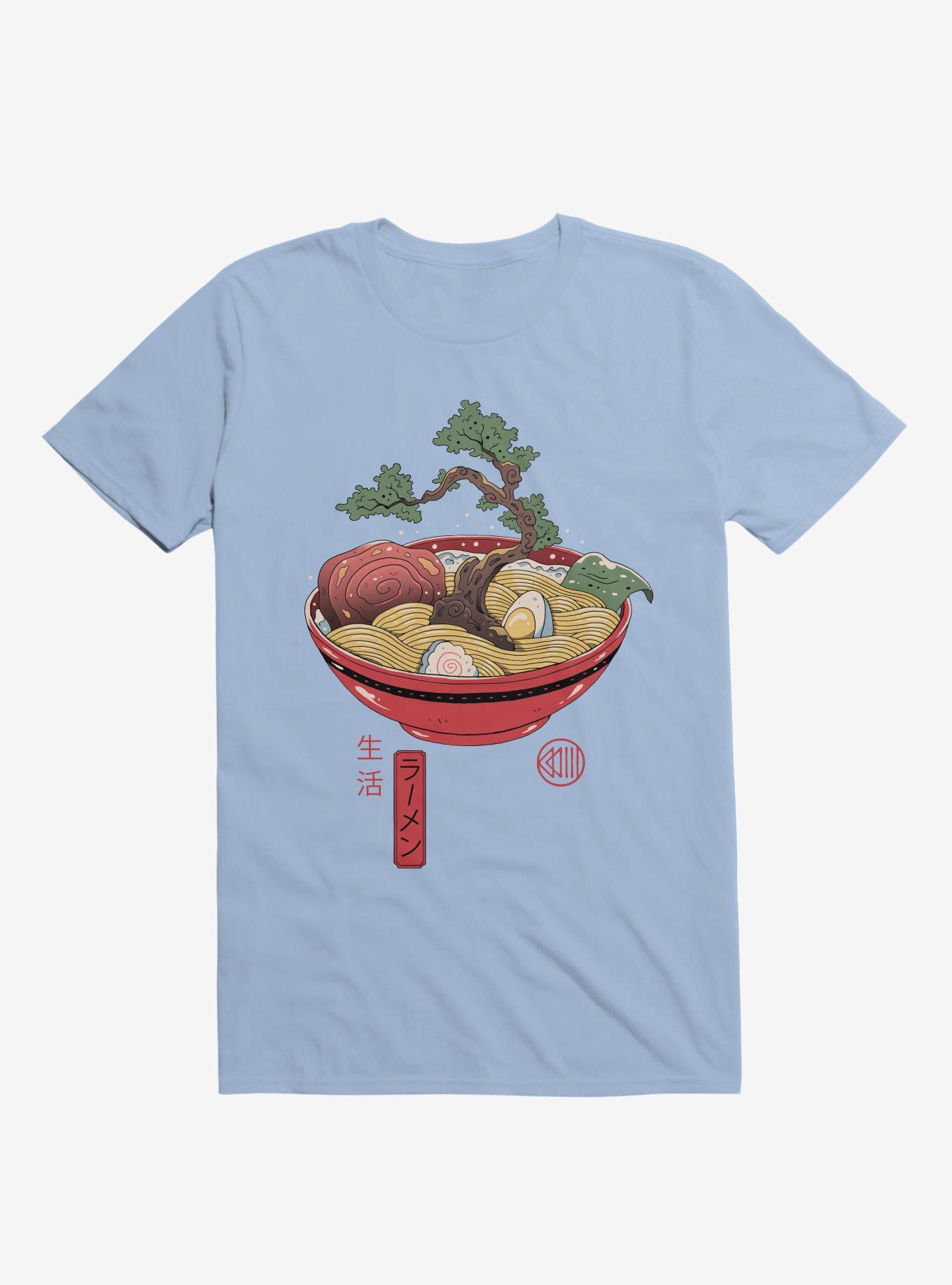 Bonsai Ramen Light Blue T-Shirt, LIGHT BLUE, hi-res