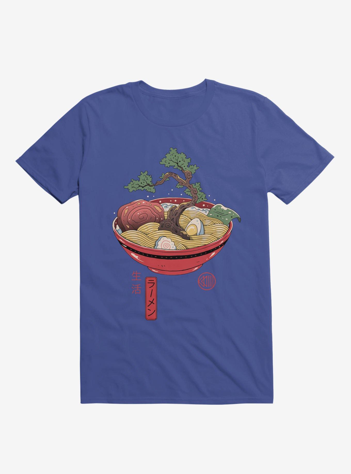 Bonsai Ramen Royal Blue T-Shirt, ROYAL, hi-res