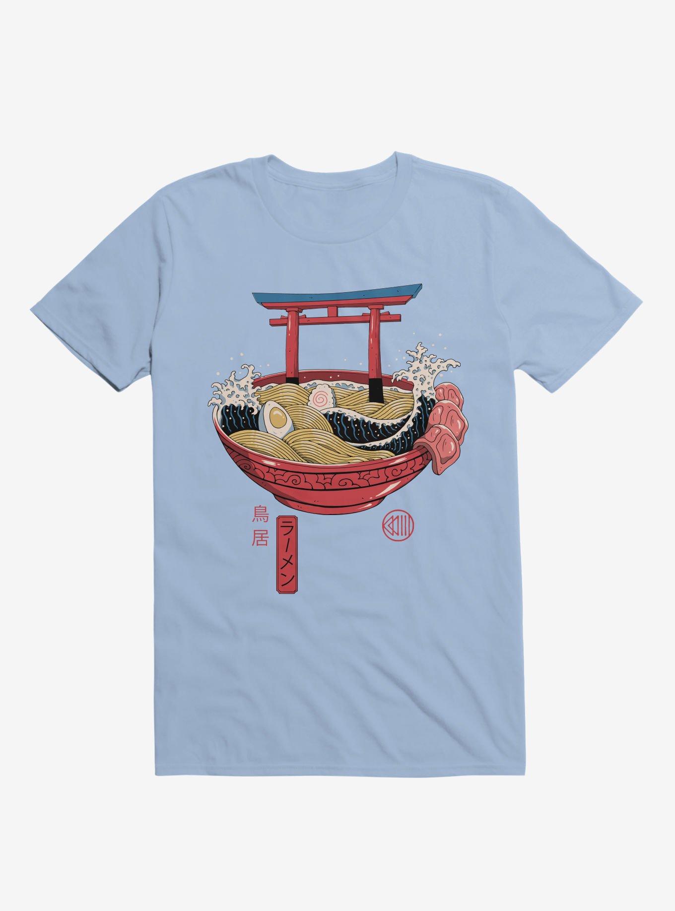 Sacred Ramen Ocean Light Blue T-Shirt