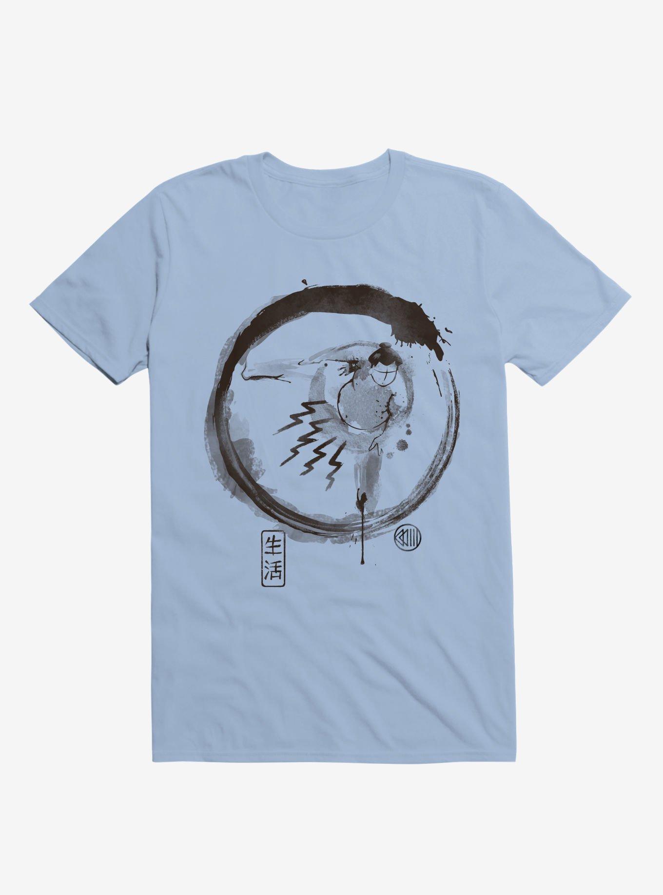 Sumo-E Sumo Wrestler Light Blue T-Shirt, , hi-res