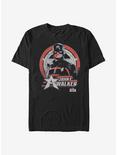 Marvel The Falcon And The Winter Soldier Walker Captain Ranger T-Shirt, BLACK, hi-res