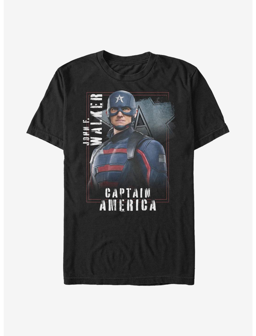 Marvel The Falcon And The Winter Soldier Walker Hero T-Shirt, BLACK, hi-res