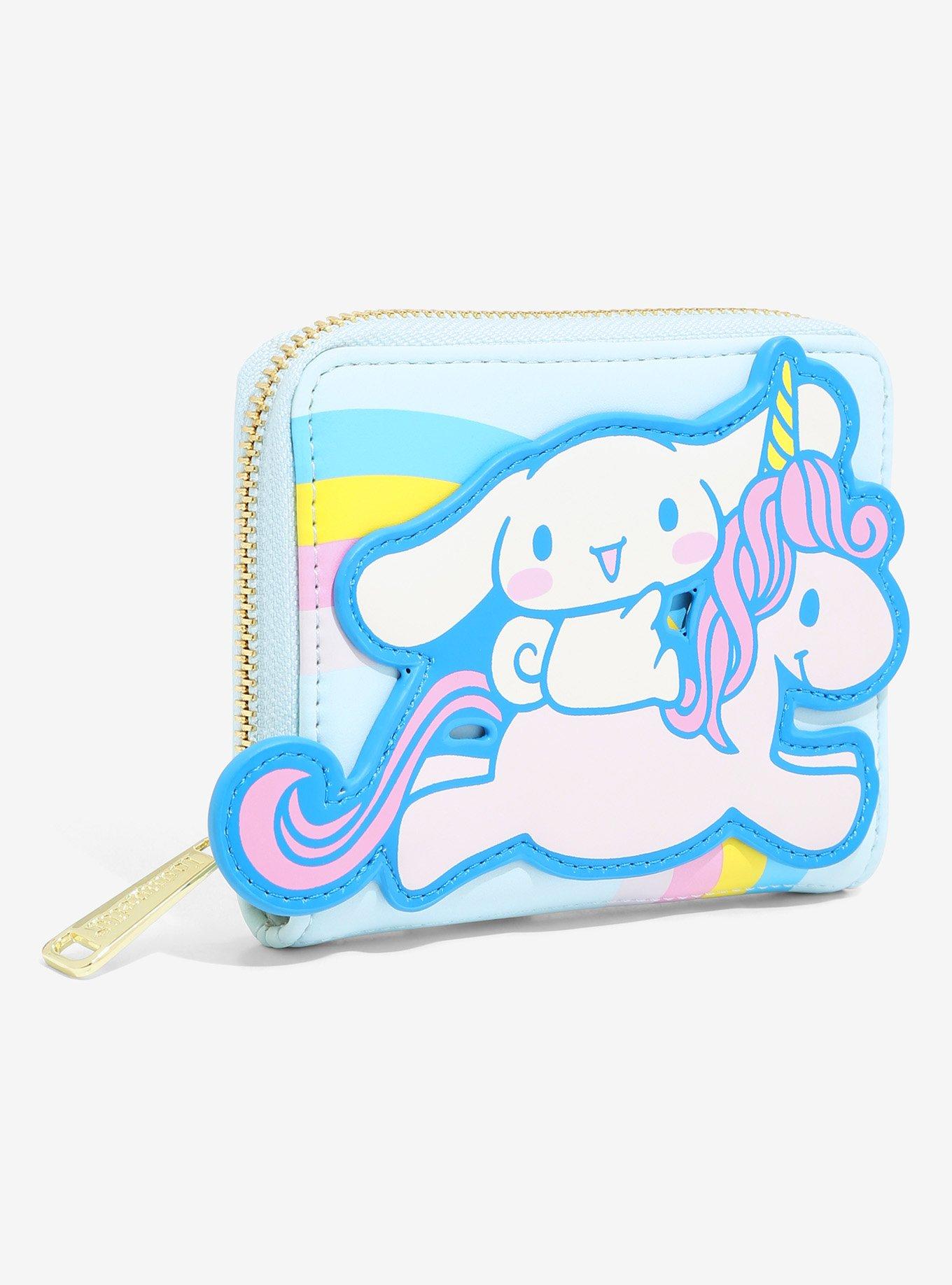 Loungefly Sanrio Cinnamoroll & Unicorn Friend Small Zip Wallet