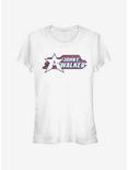 Marvel The Falcon And The Winter Soldier Walker Logo Girls T-Shirt, WHITE, hi-res