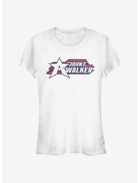 Marvel The Falcon And The Winter Soldier Walker Logo Girls T-Shirt, WHITE, hi-res