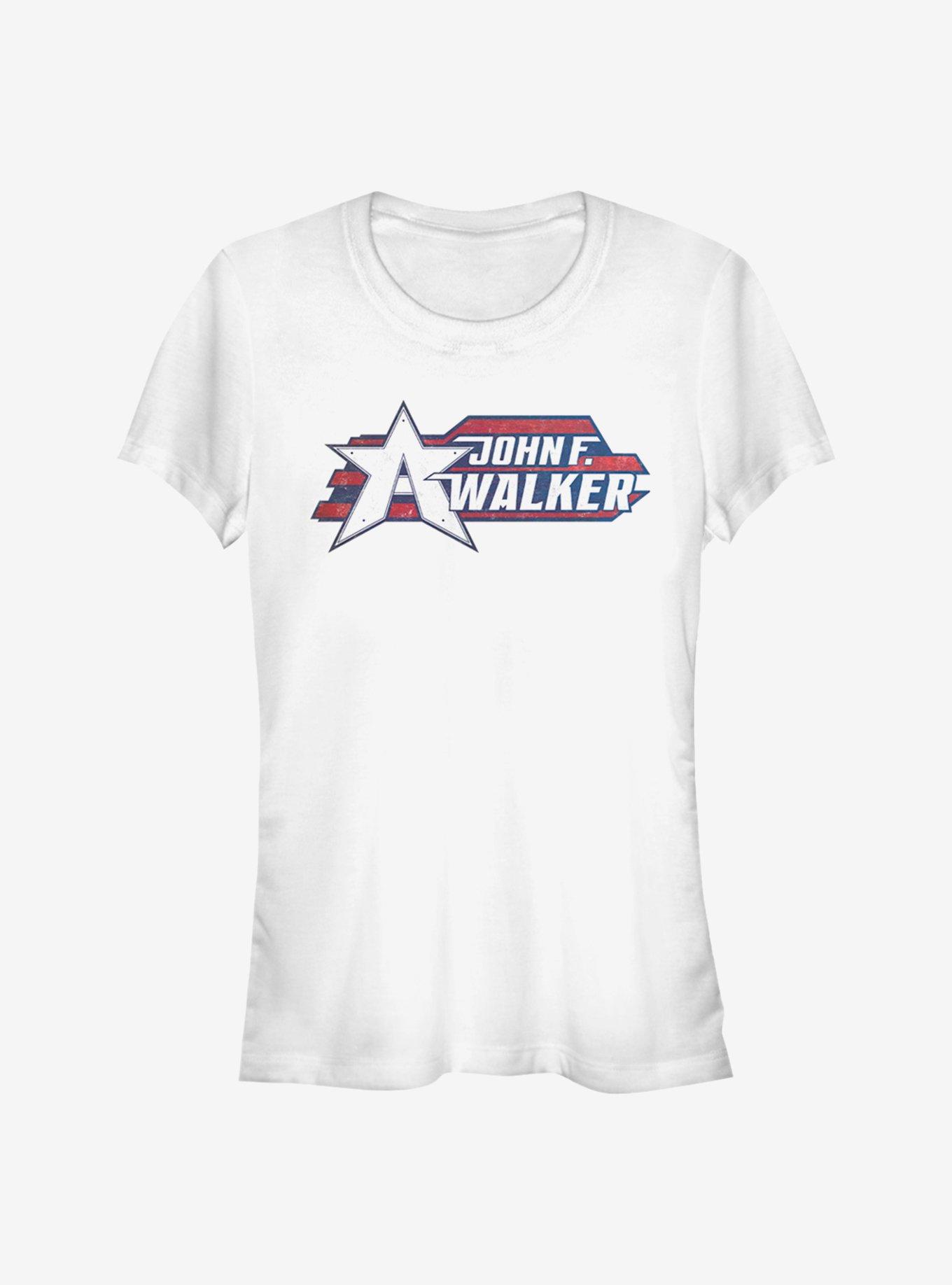 Marvel The Falcon And The Winter Soldier Walker Logo Girls T-Shirt, , hi-res