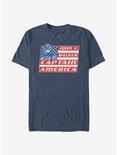 Marvel The Falcon And The Winter Soldier Captain Walker T-Shirt, NAVY HTR, hi-res