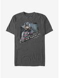 Marvel The Falcon And The Winter Soldier Captain America T-Shirt, CHAR HTR, hi-res