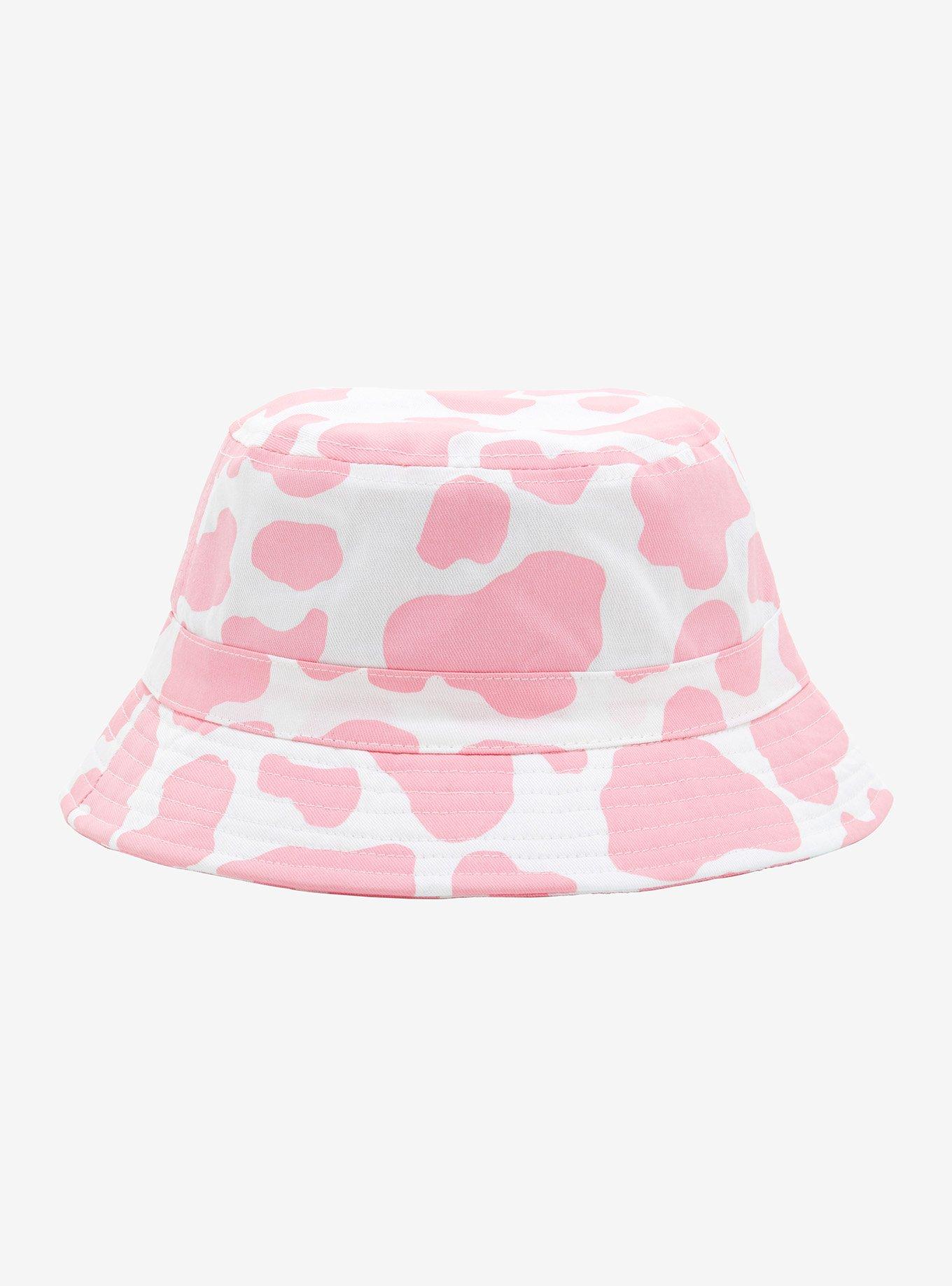  ZAIXO Spring Summer Cow Print Bucket Hats Women