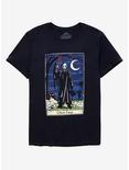 Scream Ghost Face Tarot Card T-Shirt, BLACK, hi-res