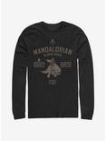 Star Wars The Mandalorian Blurrg Rider Long-Sleeve T-Shirt, BLACK, hi-res