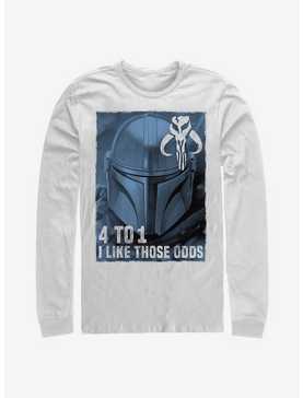 Star Wars The Mandalorian Good Odds Long-Sleeve T-Shirt, , hi-res