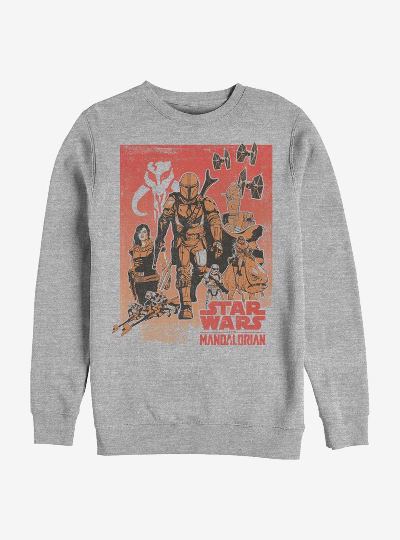 Star Wars The Mandalorian Western Vignette Sweatshirt, , hi-res