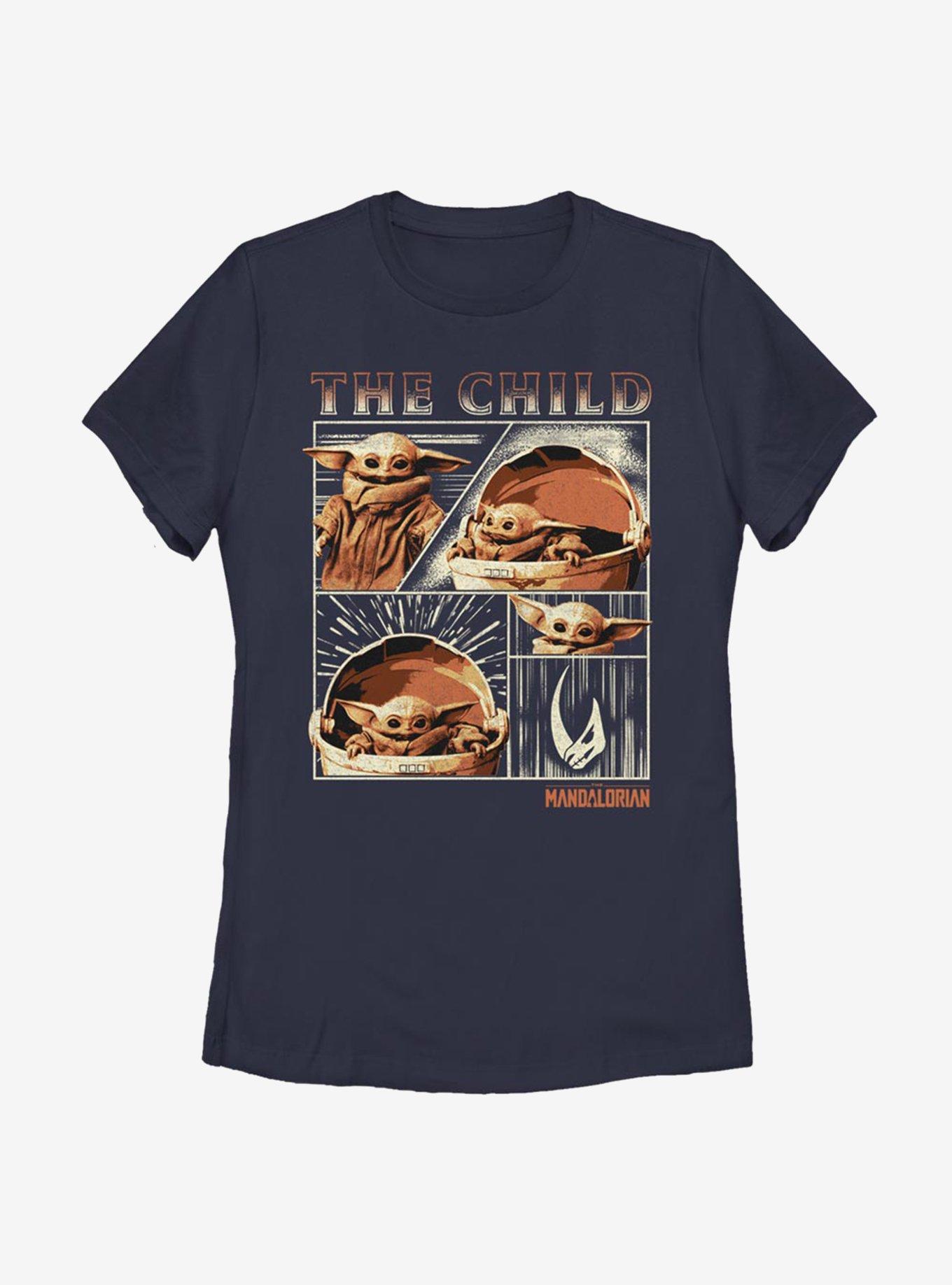 Star Wars The Mandalorian The Child Panel Womens T-Shirt, , hi-res