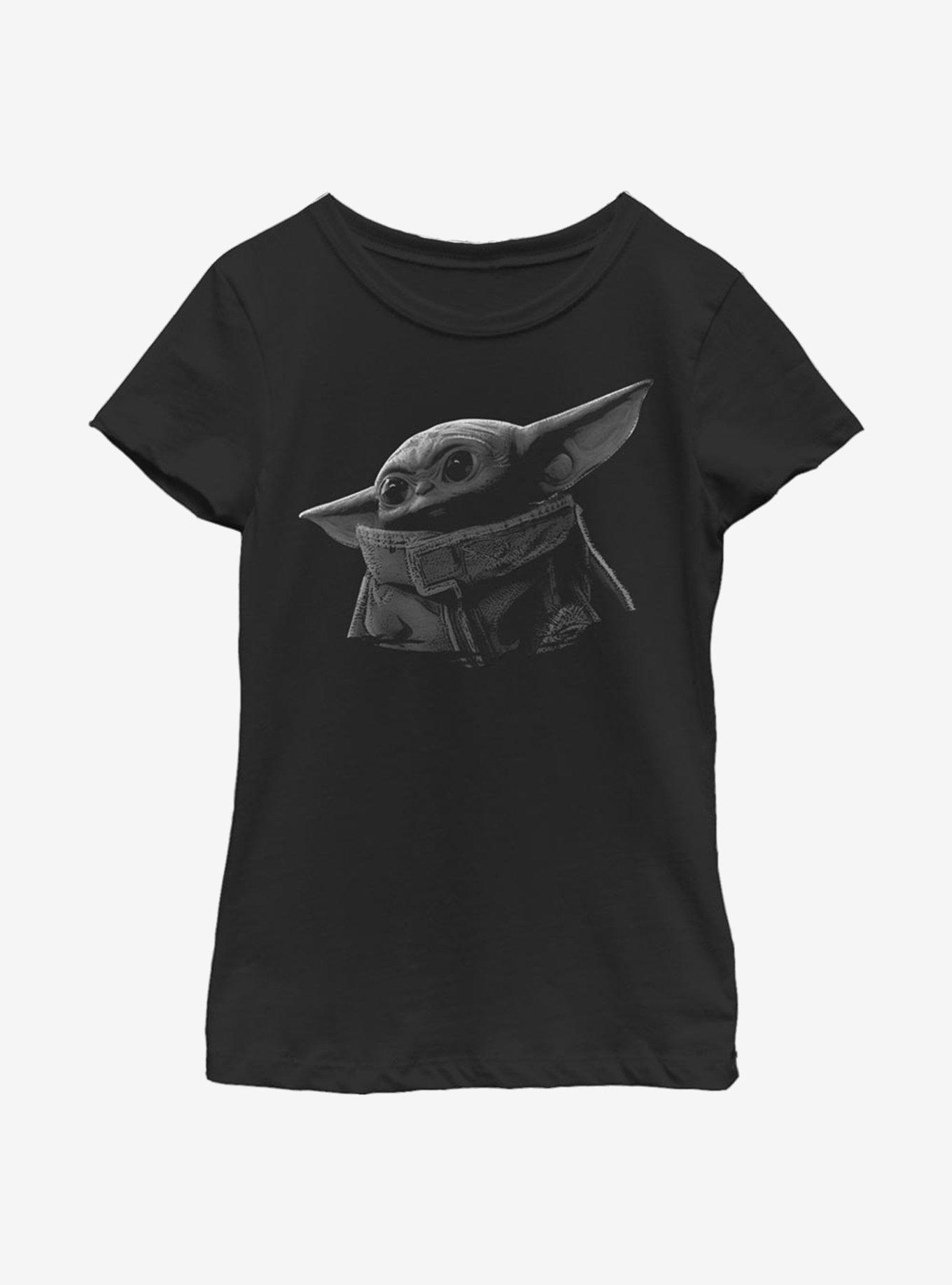 Star Wars The Mandalorian Green Grey Youth Girls T-Shirt, , hi-res