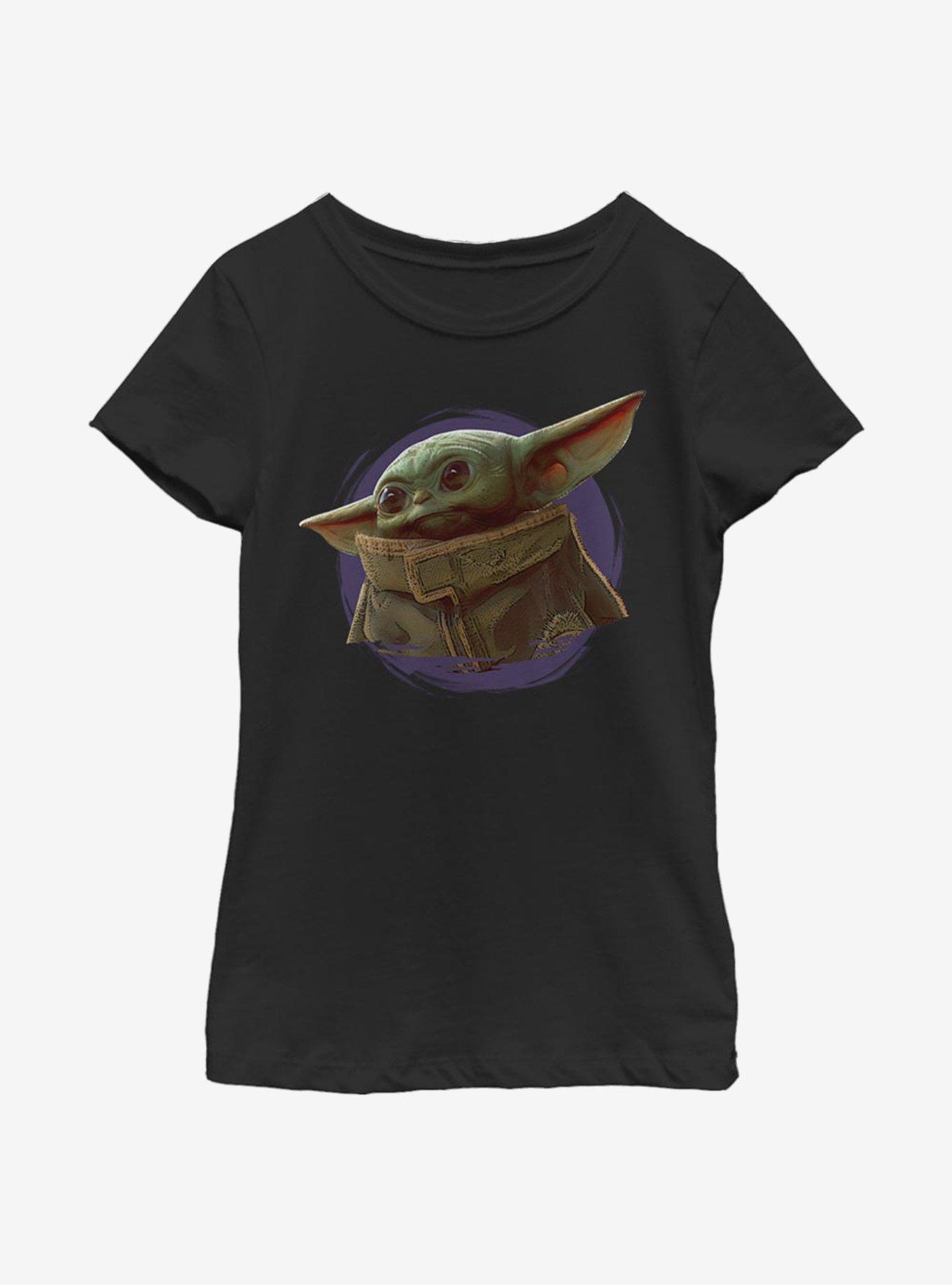 Star Wars The Mandalorian Orange Ball Youth Girls T-Shirt, , hi-res