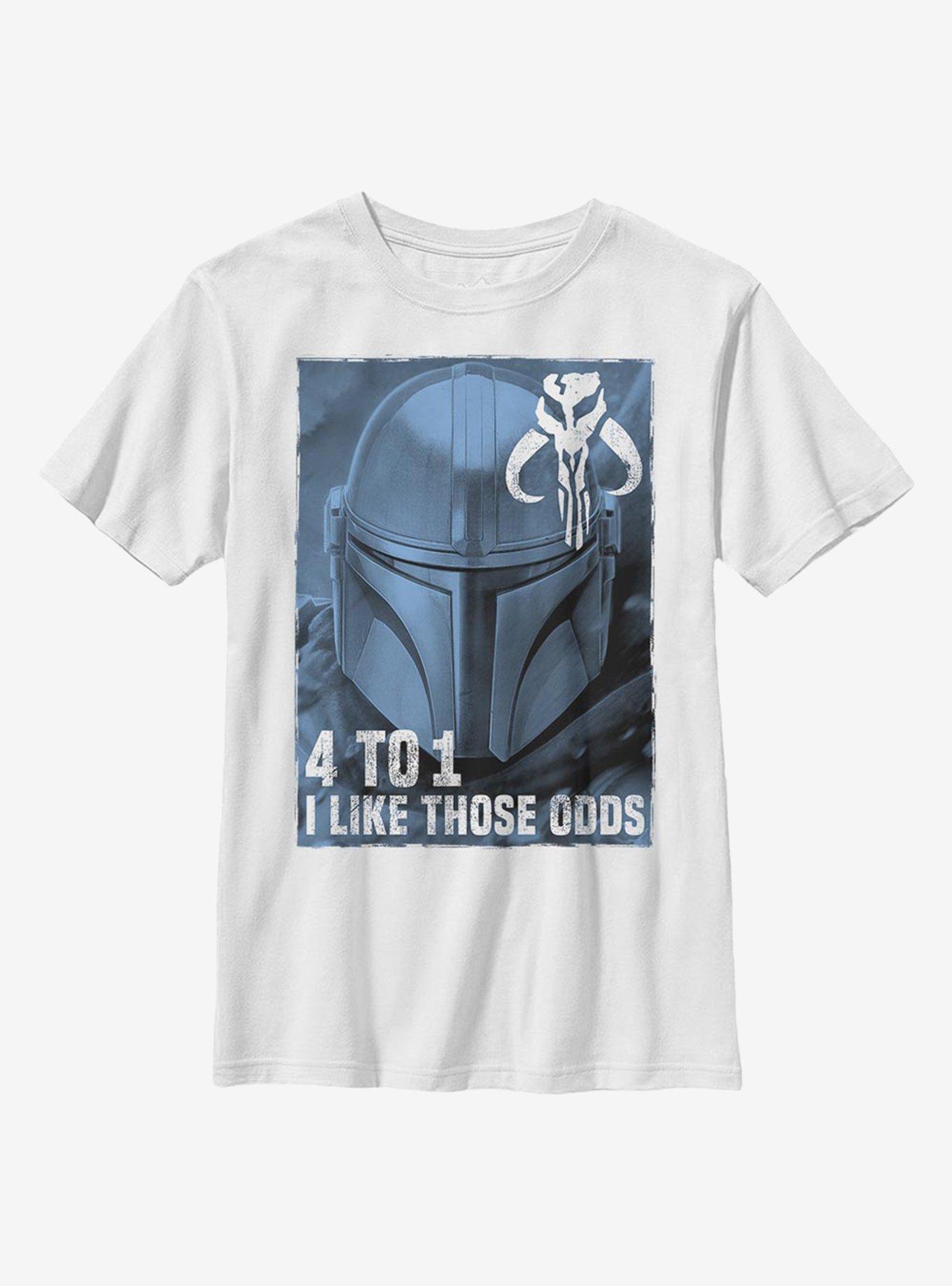 Star Wars The Mandalorian Good Odds Youth T-Shirt, , hi-res