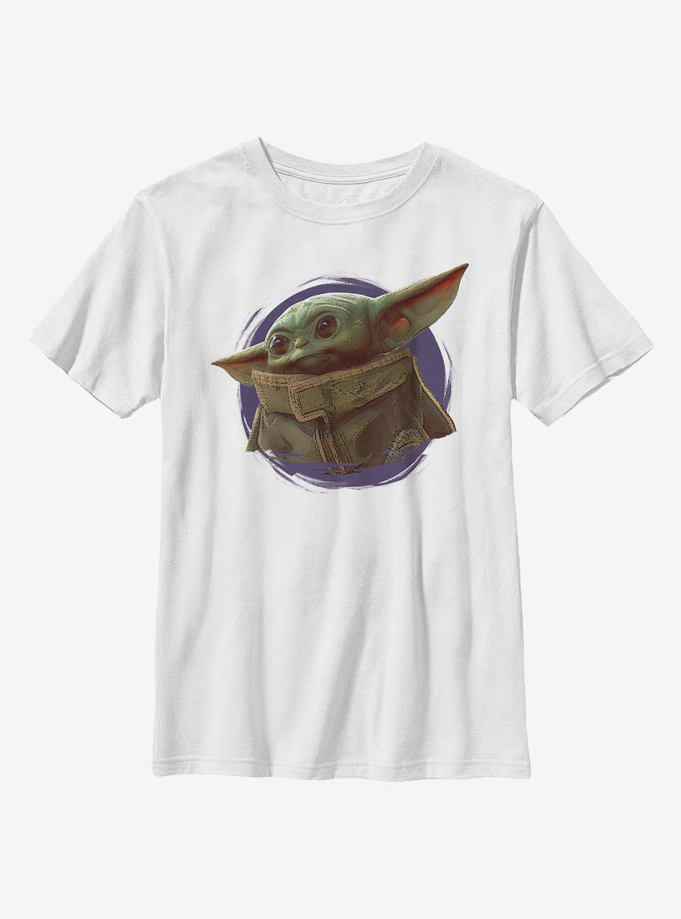 Star Wars The Mandalorian Orange Ball Youth T-Shirt, , hi-res