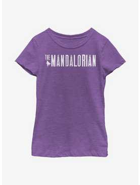 Star Wars The Mandalorian Simplistic Logo Youth Girls T-Shirt, , hi-res