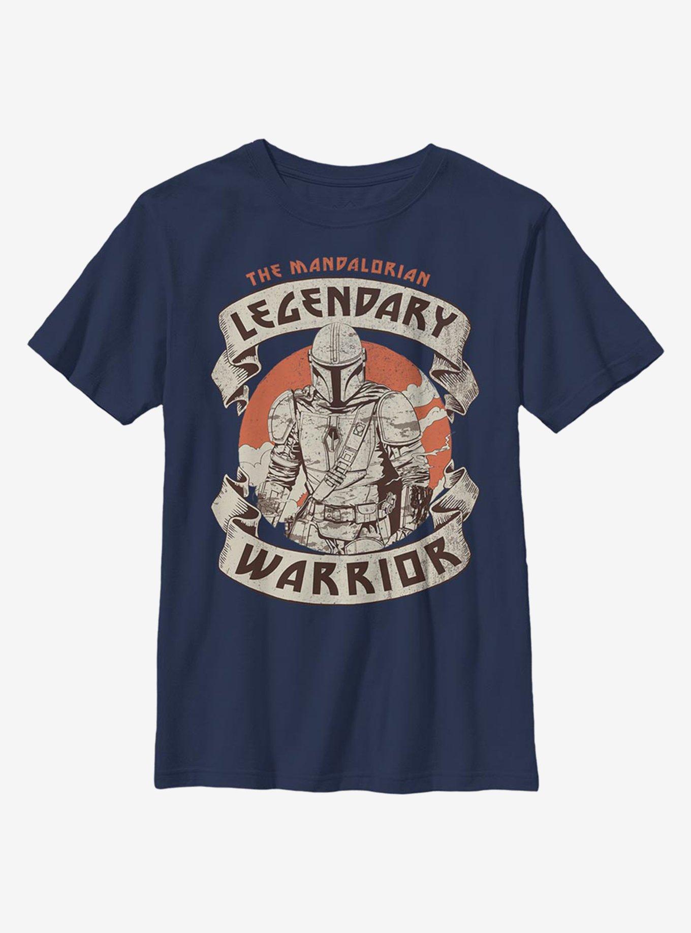 Star Wars The Mandalorian Lone Hunter Youth T-Shirt, , hi-res