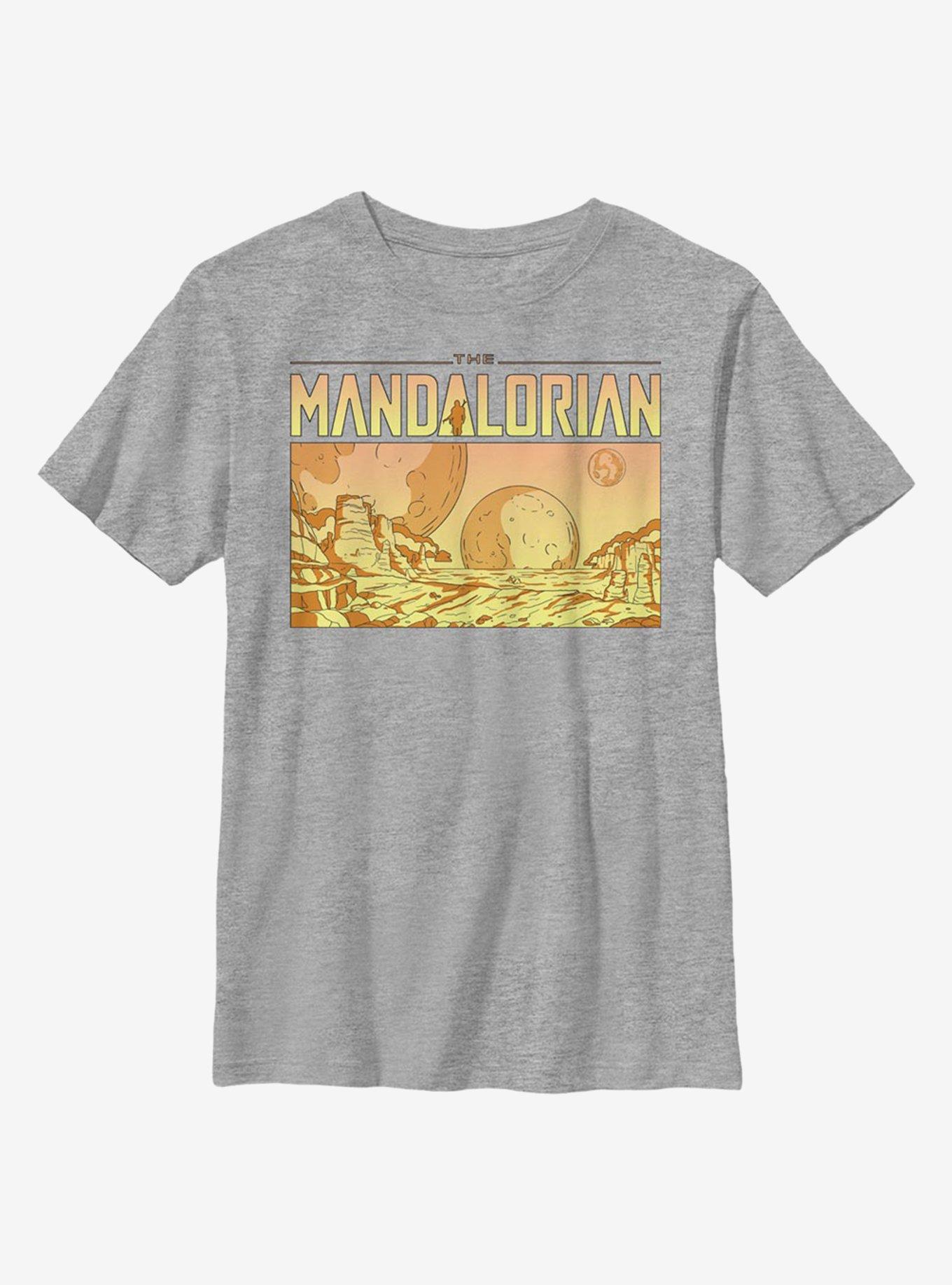 Star Wars The Mandalorian Desert Space Youth T-Shirt, , hi-res