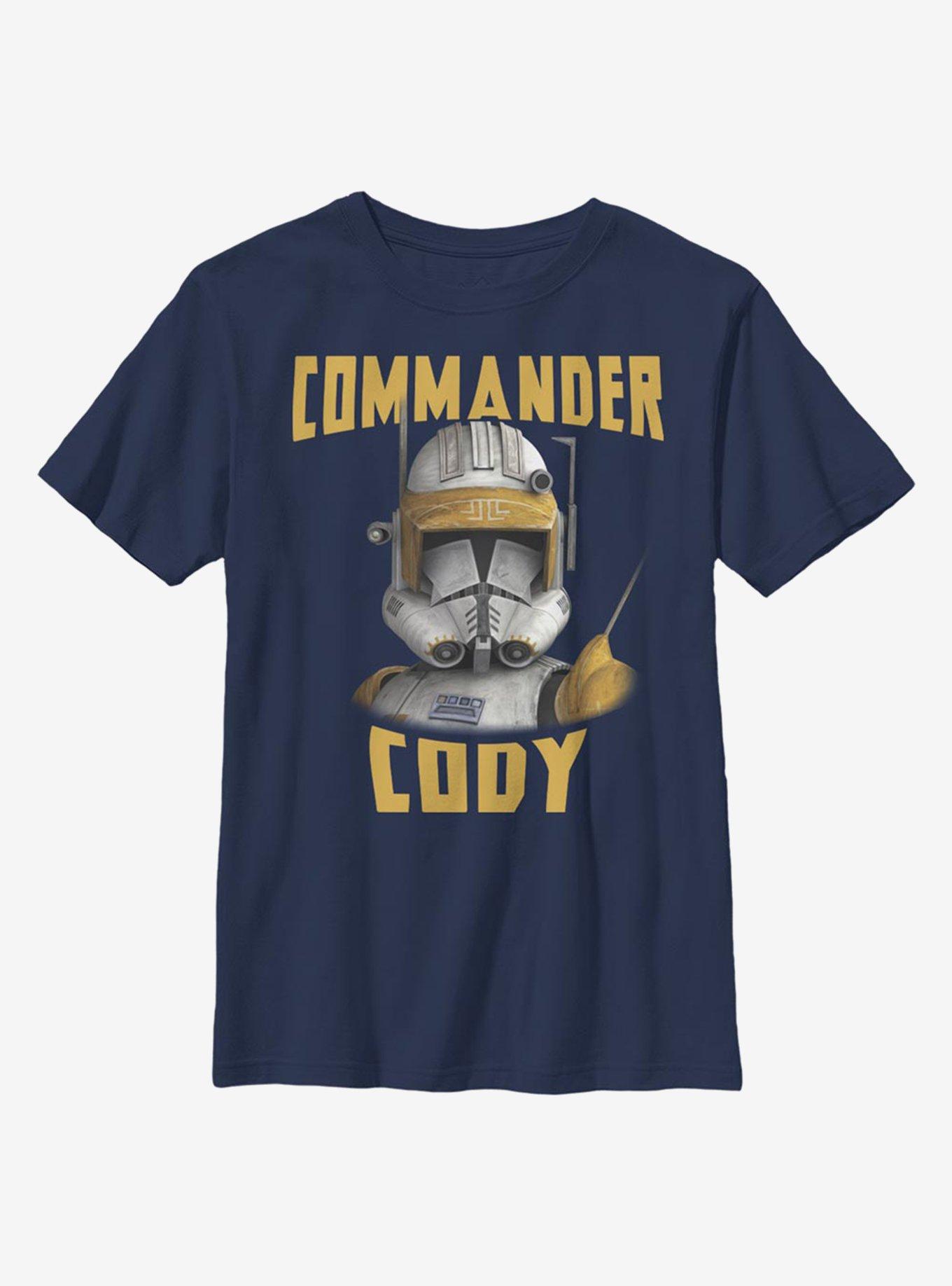 Star Wars: The Clone Wars Cody Face Youth T-Shirt, , hi-res