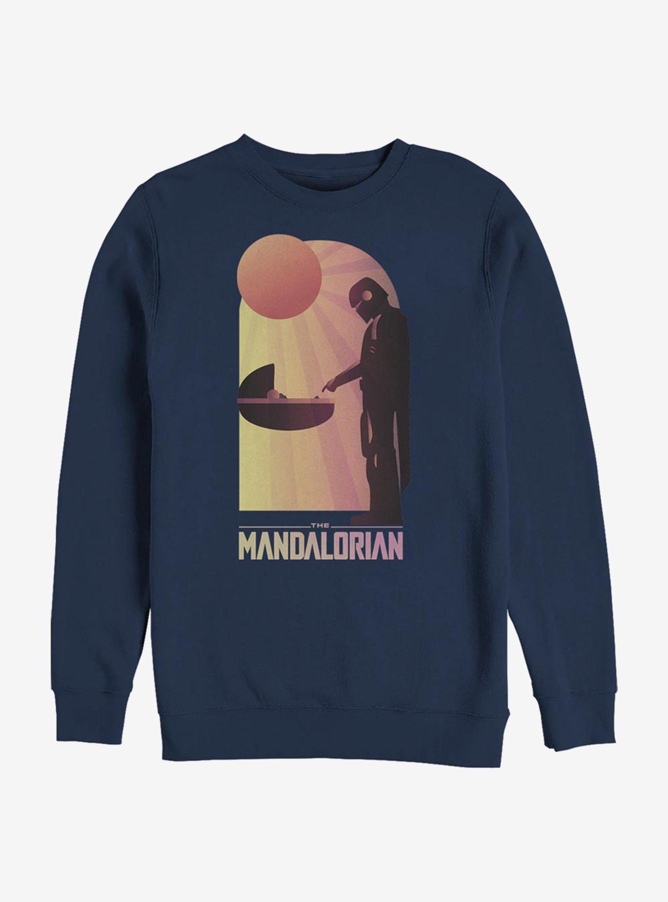 Star Wars The Mandalorian A Warm Meeting Sweatshirt, , hi-res