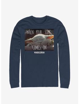 Star Wars The Mandalorian Song Meme Long-Sleeve T-Shirt, , hi-res