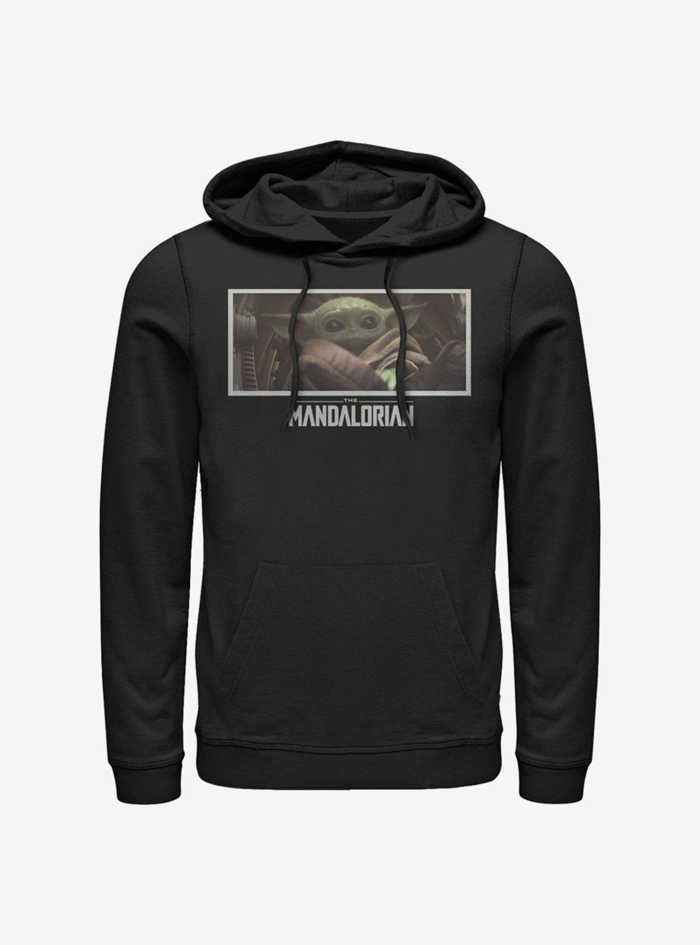 Star Wars The Mandalorian The Stare Hoodie, BLACK, hi-res