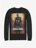 Star Wars The Mandalorian Main Poster Long-Sleeve T-Shirt, BLACK, hi-res