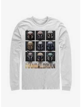 Star Wars The Mandalorian Mando Helmet Boxup Long-Sleeve T-Shirt, , hi-res