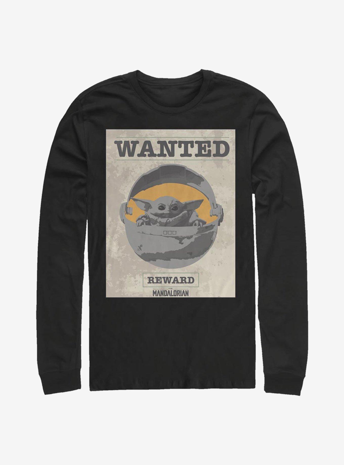 Star Wars The Mandalorian Wanted The Child Long-Sleeve T-Shirt
