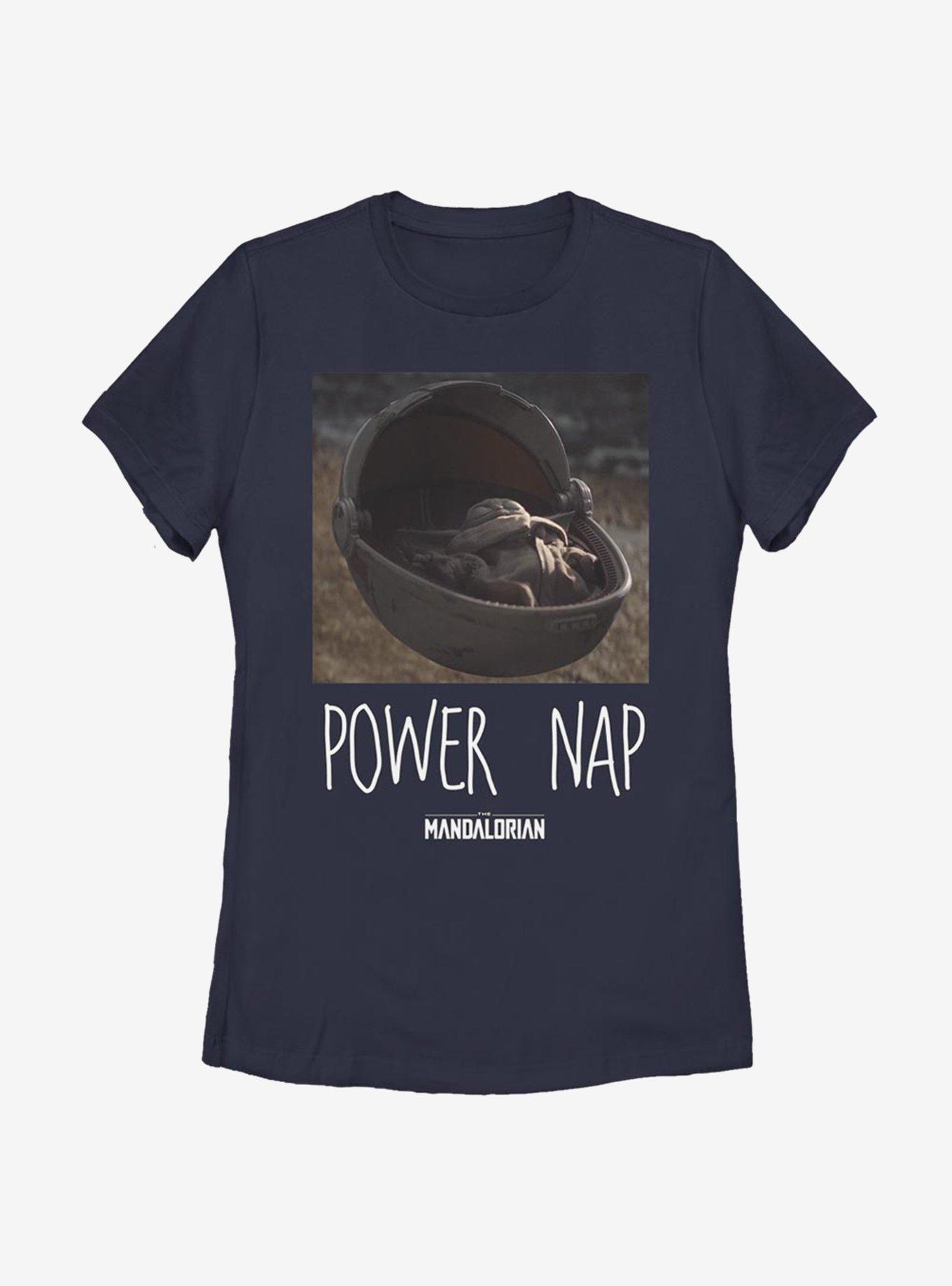 Star Wars The Mandalorian Power Nap Womens T-Shirt, , hi-res