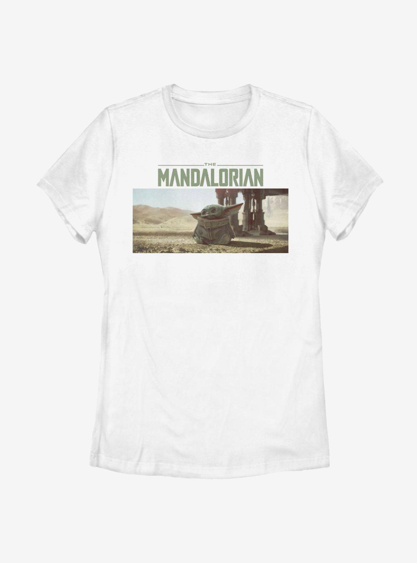 Star Wars The Mandalorian Still Looking Womens T-Shirt, WHITE, hi-res