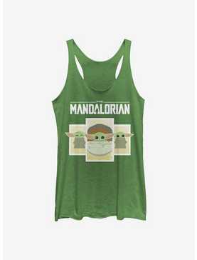 Star Wars The Mandalorian The Child Boxes Womens Tank Top, , hi-res