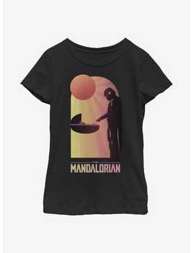 Star Wars The Mandalorian A Warm Meeting Youth Girls T-Shirt, , hi-res