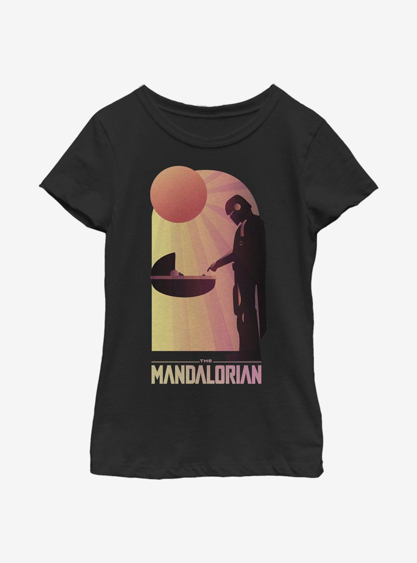 Star Wars The Mandalorian A Warm Meeting Youth Girls T-Shirt, , hi-res