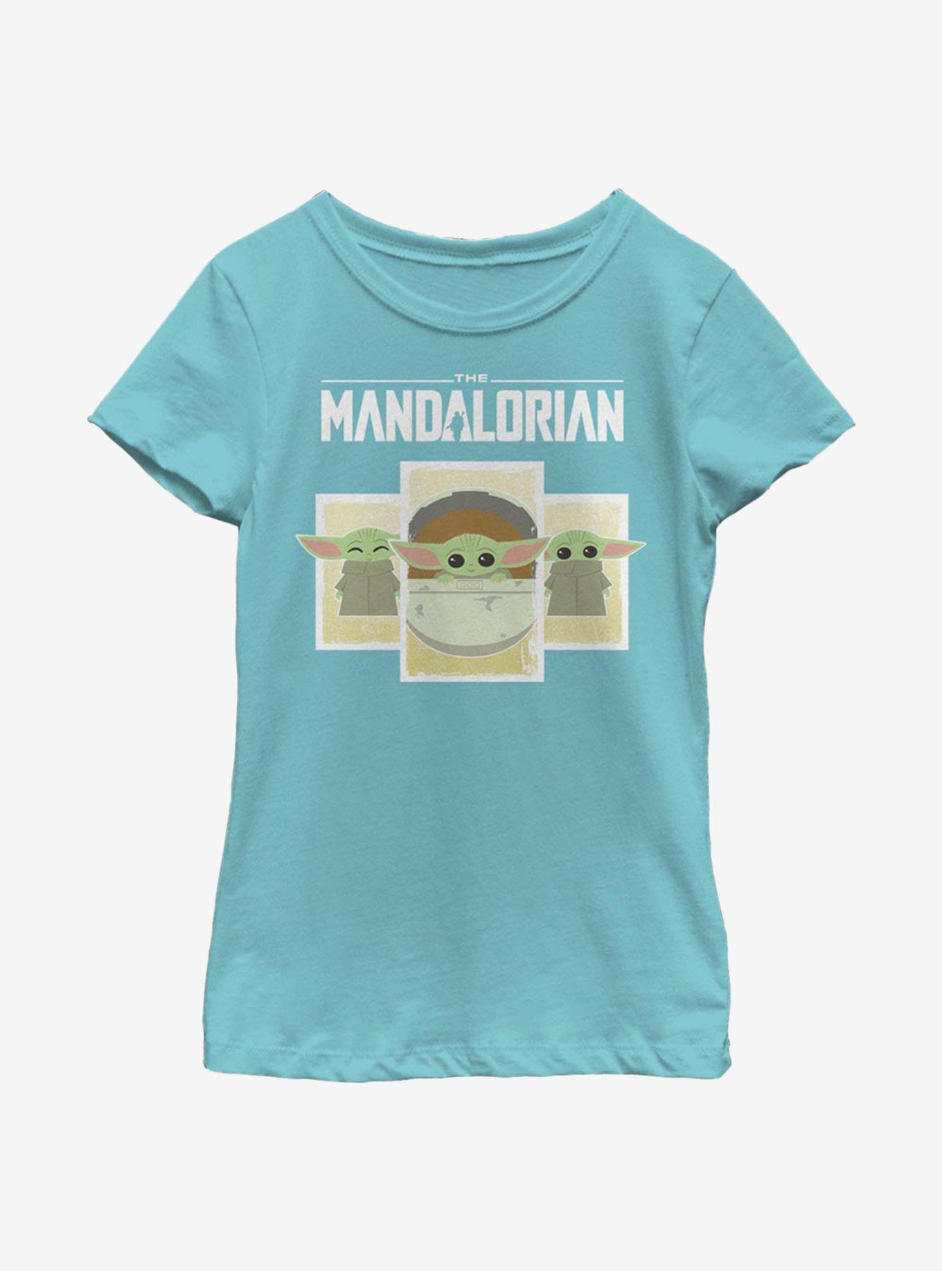 Star Wars The Mandalorian The Child Boxes Youth Girls T-Shirt, , hi-res