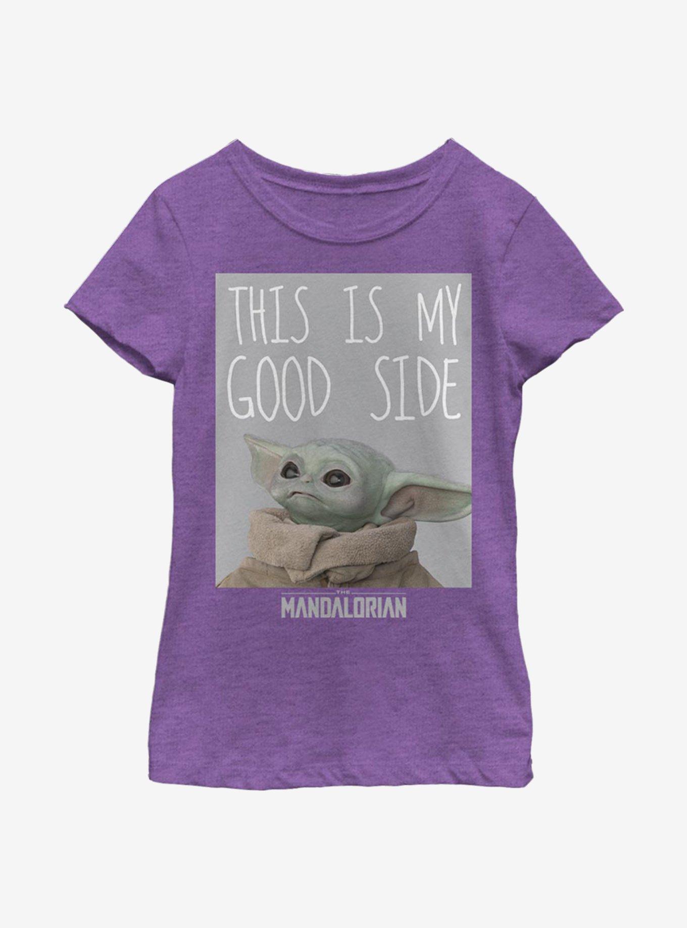 Star Wars The Mandalorian Good Side Youth Girls T-Shirt, , hi-res