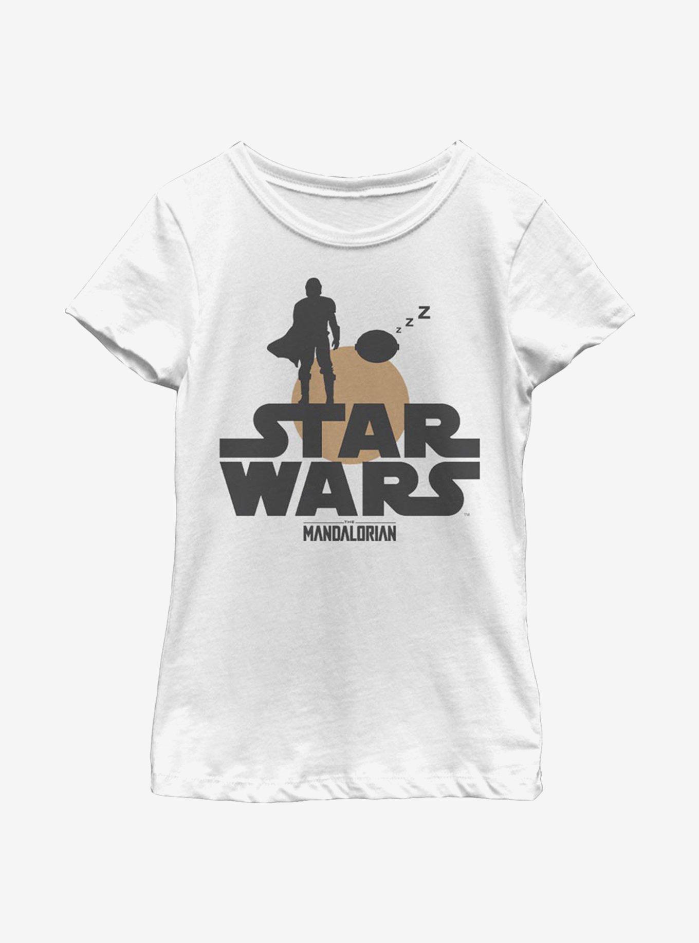 Star Wars The Mandalorian Sunset Duo Youth Girls T-Shirt, , hi-res