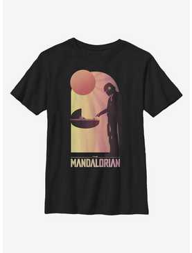 Star Wars The Mandalorian A Warm Meeting Youth T-Shirt, , hi-res