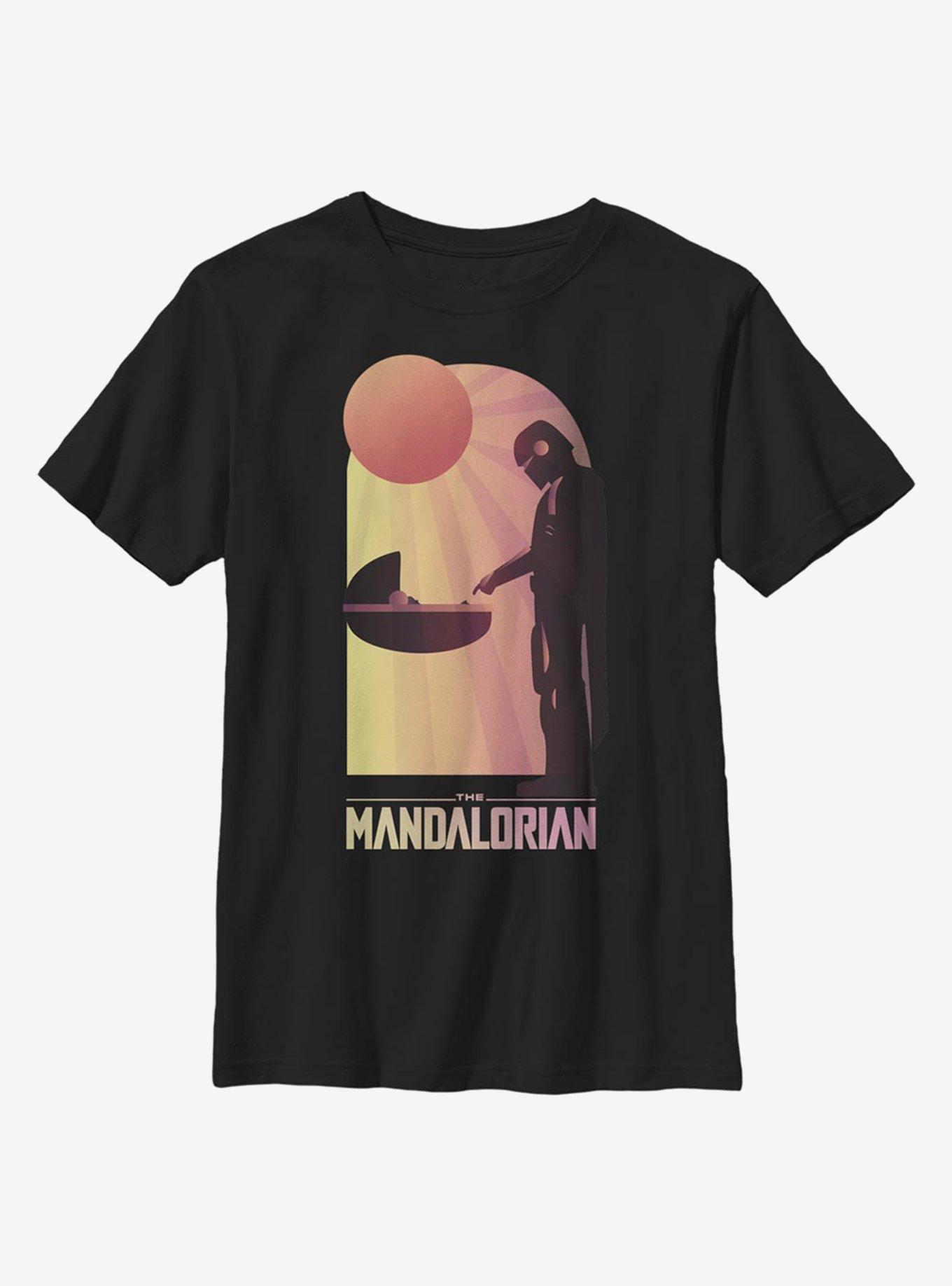 Star Wars The Mandalorian A Warm Meeting Youth T-Shirt, , hi-res