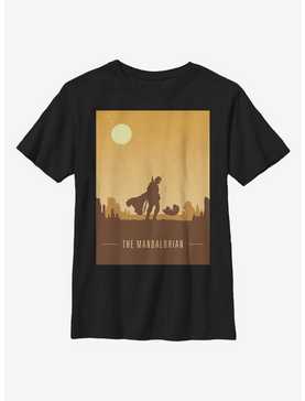 Star Wars The Mandalorian Mando And The Child Poster Youth T-Shirt, , hi-res