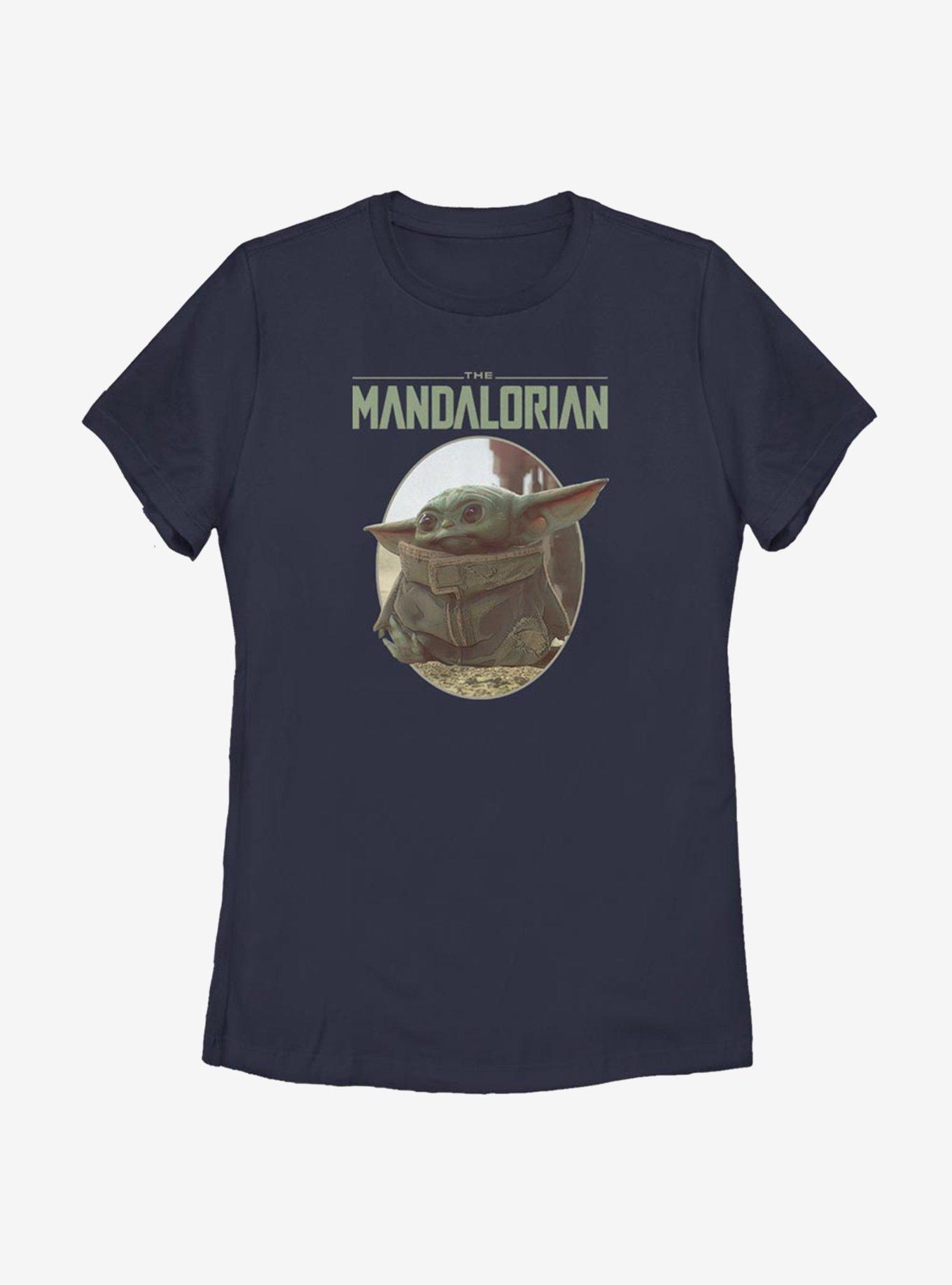 Star Wars The Mandalorian The Look Womens T-Shirt, NAVY, hi-res