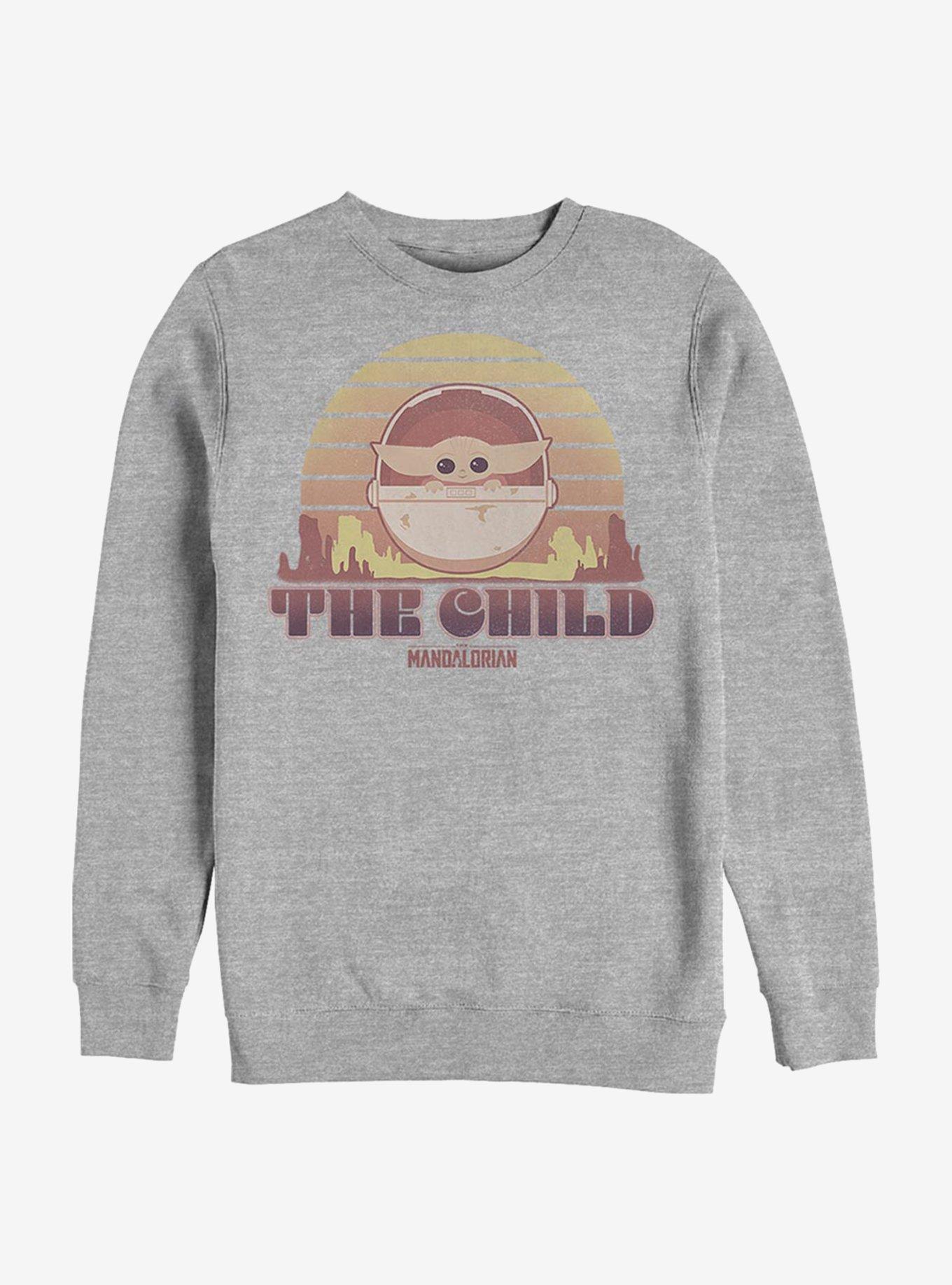 Star Wars The Mandalorian Sunset The Child Sweatshirt, , hi-res